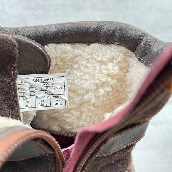 Ugg Kesey Waterpoof Leather Boots - Women's Size 8.5 - Picture 9 of 10